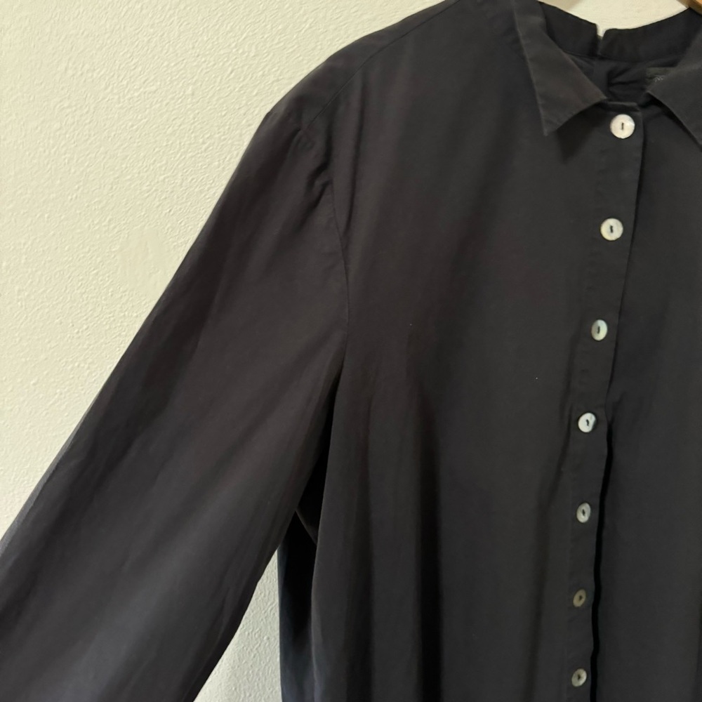 Elemente Clemente Double Sided Button Longline Bl… - image 4